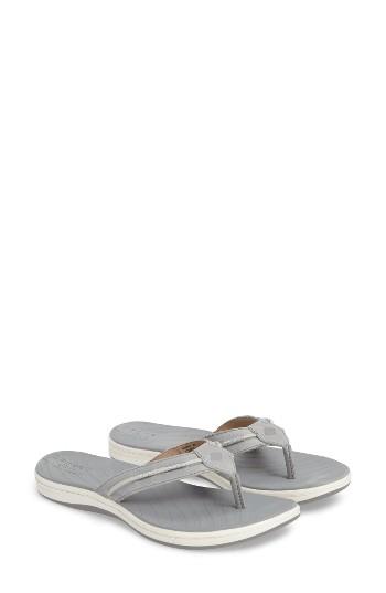 Women's Sperry 'seabrook Surf' Slip On Sandal M - Grey