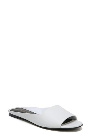 Women's Via Spiga Hana Slide Sandal M - White