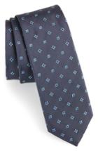 Men's Boss Geometric Skinny Silk Tie