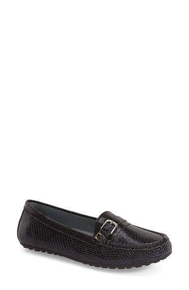 Women's David Tate 'tiffany' Driving Loafer N - Black