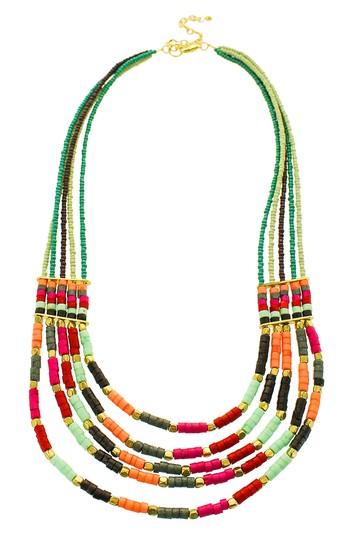 Women's Panacea Multistrand Seed Bead Necklace
