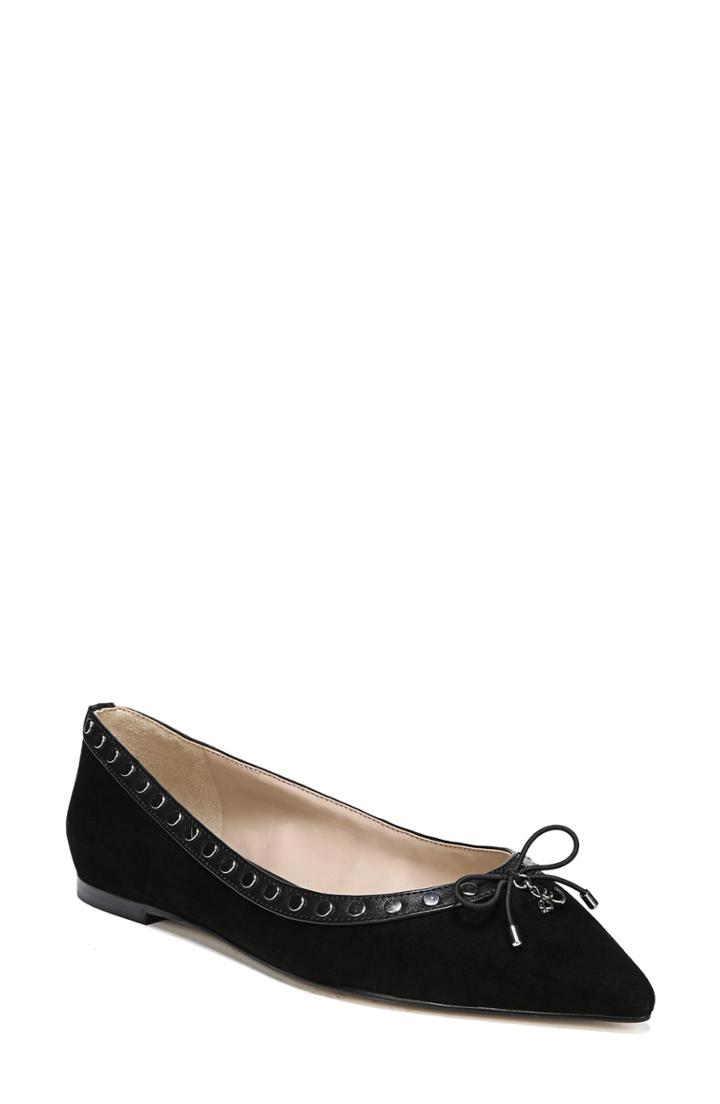 Women's Sam Edelman Ralf Flat .5 M - Black