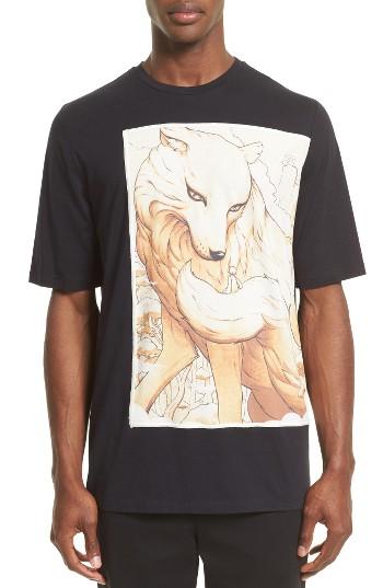 Men's 3.1 Phillip Lim Animal Graphic T-shirt - Blue