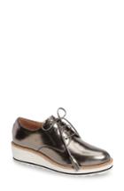 Women's Linea Paolo Marlo Platform Oxford M - Metallic