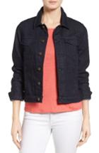 Women's Eileen Fisher Stretch Organic Cotton Denim Jacket