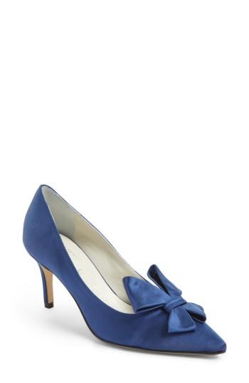 Women's Something Bleu Bow Loafer Mule M - Black