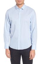 Men's Zachary Prell Mcgarry Gingham Sport Shirt - Blue