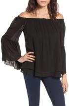 Women's Bailey 44 Bahama Off The Shoulder Shoulder Top - Black