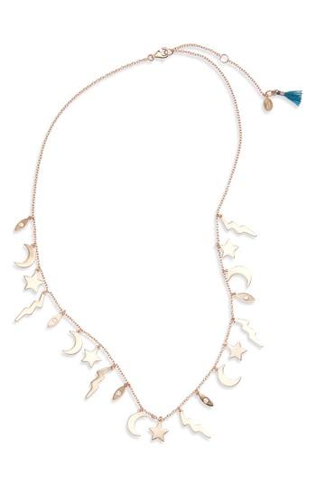 Women's Shashi Multi Charm Necklace