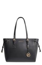 Michael Michael Kors Voyager Leather Tote - Black