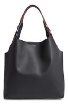 Tory Burch Rory Leather Tote - Black