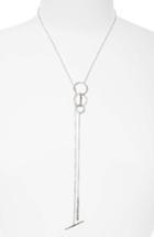 Women's Judith Jack Silver Sparkle Lariat Necklace