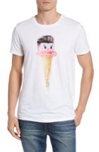 Men's Boss Orange Tintype Graphic T-shirt - White