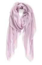 Women's Nordstrom Modal Silk Blend Scarf, Size - Purple