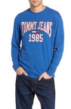 Men's Tommy Jeans Collegiate Logo T-shirt, Size - Blue