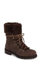 Women's Ugg Fraser Genuine Shearling Water-resistant Boot M - Brown