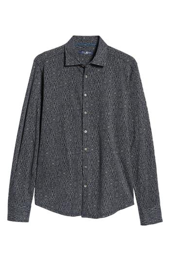 Men's Stone Rose Trim Fit Sport Shirt