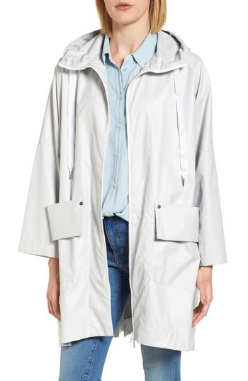Women's Sosken Febe Hooded Raincoat /2 - Grey