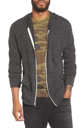 Men's Alternative Lightweight Eco-heather Zip Front Hoodie