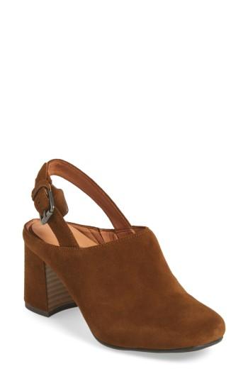 Women's Gentle Souls Tami Slingback Pump M - Beige