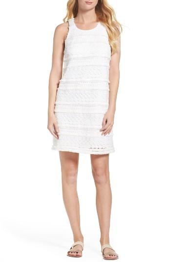 Women's Lilly Pulitzer Anette Lace Shift Dress - White