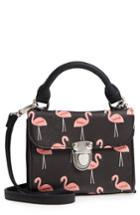 Deb & Dave Accessories Print Box Crossbody Bag - Black