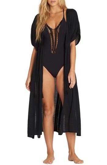 Women's Billabong Shape Shift Cover-up Dress - Black