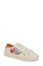 Women's Soludos Ibiza Embroidered Sneaker M - Pink