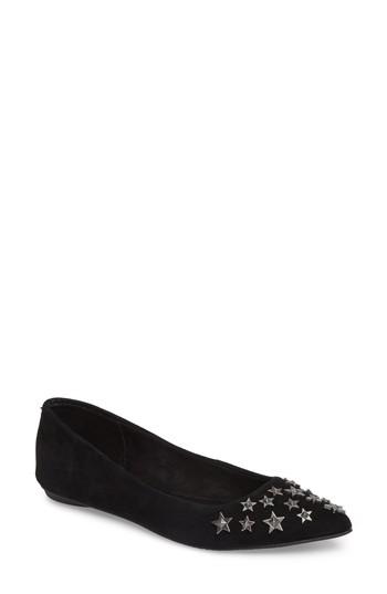 Women's Bp. Stella Pointy Toe Flat M - Black