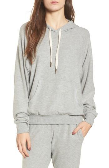 Women's Bp. Fleece Hoodie, Size - Grey