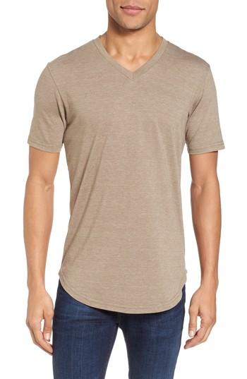 Men's Goodlife V-neck T-shirt - Beige