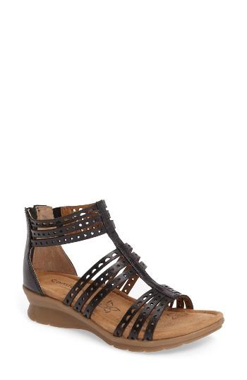 Women's Comfortiva Kaelin Wedge Sandal M - Black
