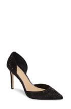 Women's Jewel Badgley Mischka Alexandra D'orsay Pump .5 M - Black