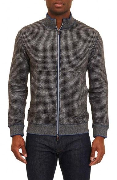 Men's Robert Graham Odyssey Reversible Zip Cardigan