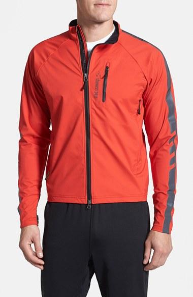 Men's Showers Pass 'skyline' Trim Fit Waterproof Soft Shell Jacket - Red