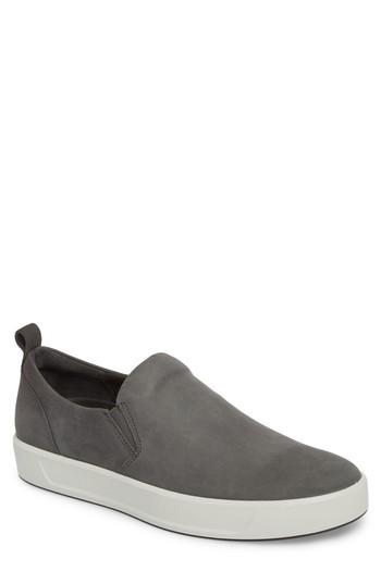 Men's Ecco Soft 8 Slip-on -7.5us / 41eu - Grey