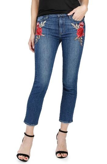Women's Paige Jacqueline High Waist Straight Leg Jeans