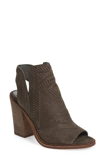 Women's Vince Camuto Karinta Block Heel Bootie M - Grey