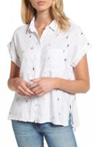 Women's Rails Whitney Cactus Print Shirt - White