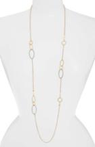 Women's Treasure & Bond Two-tone Oval Station Necklace