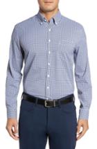 Men's Bobby Jones Ramsey Easy Care Gingham Sport Shirt, Size - Blue