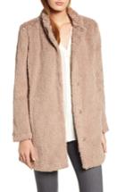 Women's Kenneth Cole New York Faux Fur Jacket - Beige