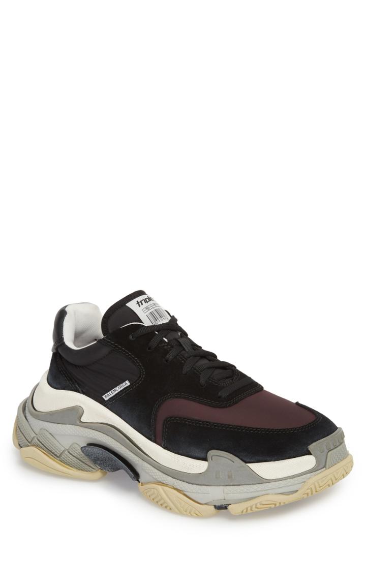 Men's Balenciaga Triple S Retro Sneaker Us / 46eu - Burgundy