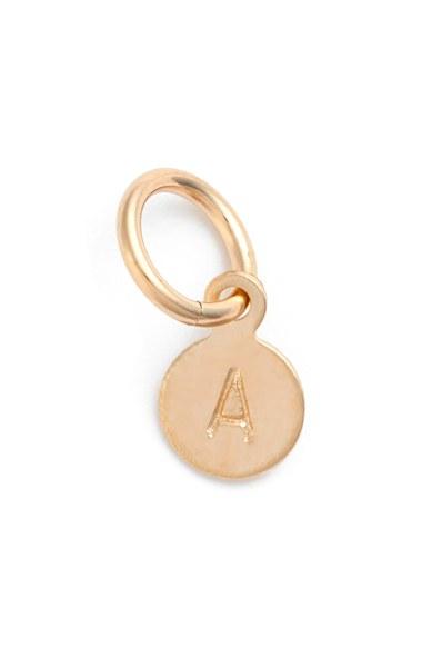 Women's Nashelle Tiny Initial 14k-gold Fill Coin Charm