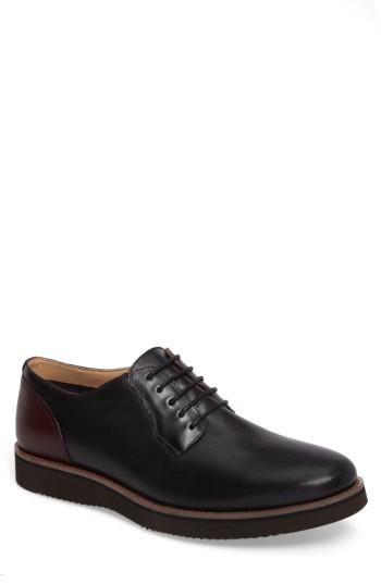 Men's English Laundry Saxon Plain Toe Derby M - Black