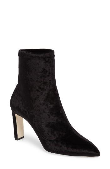 Women's Jimmy Choo Louella Stretch Bootie .5us / 34.5eu - Black