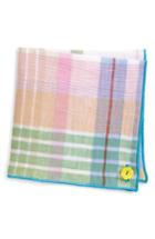 Men's Armstrong & Wilson Grapes Linen Pocket Square, Size - White