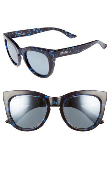Women's Smith 'sidney' 55mm Polarized Sunglasses - Imperial Tortoise
