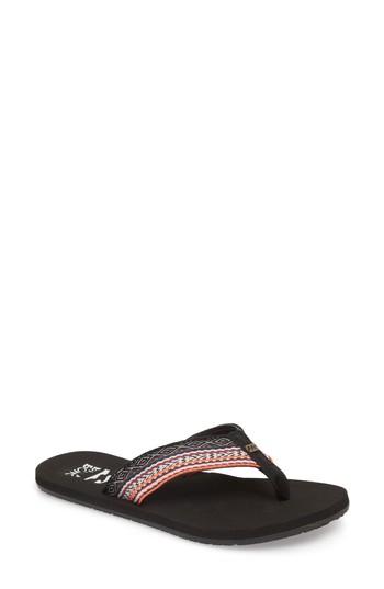 Women's Billabong Baja Flip Flop M - Orange