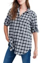 Women's Madewell Oversize Flannel Shirt